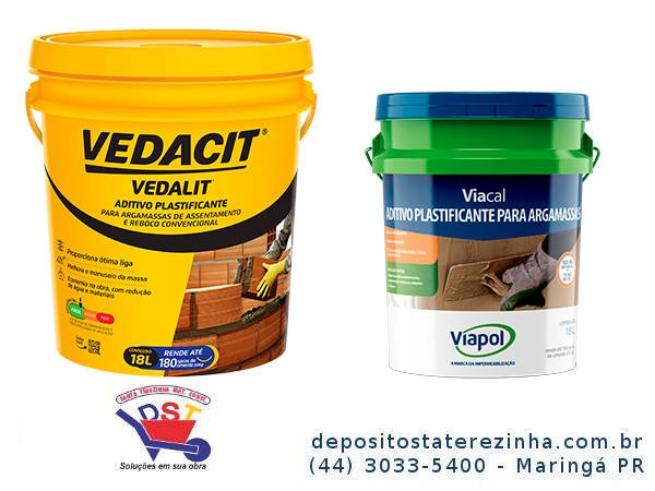  Aditivo para Argamassa Plastificante