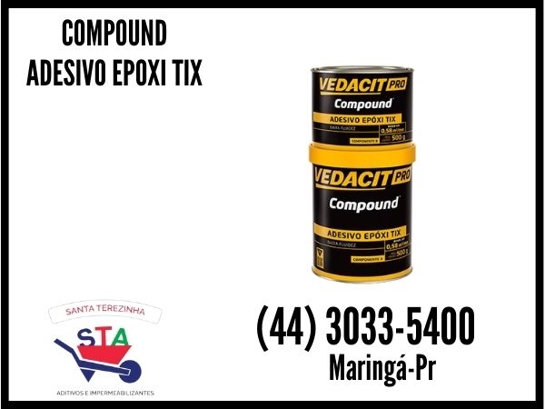 COMPOUND ADESIVO EPOXI TIX