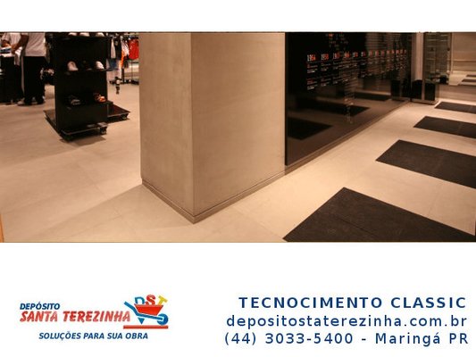 PISO DECORATIVO CIMENTO QUEIMADO CLASSIC